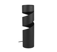 Trio Leuchten Lámpara de Mesa STREAM 564000132, Negro Mate Metal, excl. 1x GU10