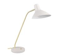 Trio Leuchten Lámpara de mesa TRAVELLER 563400176, gris cálido Metal/Latón, exc. 1x E27