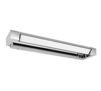 Trio Leuchten Lámpara de pared LED para baño FABRIZIO 284770106, aluminio cromado, LED de 9 vatios, color de luz ajustable, regulable