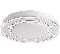 Trio Leuchten Noriaki 679210106 - Lámpara LED de techo (metal cromado, incluye 45 W, luz regulable, mando a distancia, efecto Starlight y cristal)