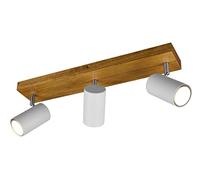 Trio Leuchten Marley 812400331 Lámpara de techo, Blanco, GU10, Max 35W