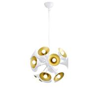 Trio Leuchten Orchestra lámpara Colgante, Blanco Mate