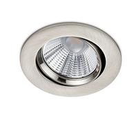 Trio Leuchten Pamir 650510107 - Foco led empotrable (metal níquel mate, incluye LED de 5,5 W)