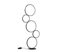 Trio Leuchten Rondo 422610532 - Lámpara LED de pie (metal negro mate, incluye 36 W, regulador de intensidad)