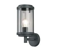 Trio Leuchten Tanaro 202360142 - Lámpara de pared exterior (aluminio fundido, plástico, 1 E27)