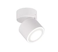 Trio Leuchten Taurus 652910131 - Lámpara led de techo (metal, 3,5 W, 1,5 W), color blanco mate