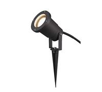 Trio Leuchten Ubangi 800260142 - Foco exterior (aluminio fundido, no incluye 1 bombilla GU10), color antracita