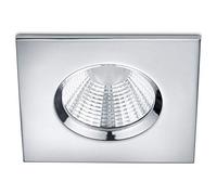 Trio Leuchten Zagros 650610106 - Foco led empotrable (metal cromado, incluye 1 LED de 5,5 W)