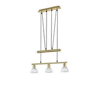 Trio Levisto - Colgante, con 3 luces, color bronce