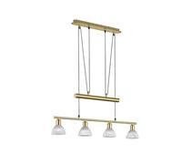Trio Levisto - Colgante, con 4 luces, color bronce
