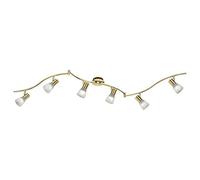 Trio Levisto - Focos con 6 luces, color bronce