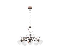 Trio Lighting Traditio Lámpara E14, Moho Antiguo, 70 X 70 X 150 Cm