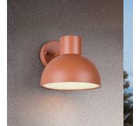 Trio Lighting Aplique de exterior Elbe, albaricoque, aluminio fundido a presión, E27