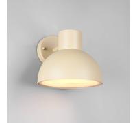 Trio Lighting Aplique de exterior Elbe, beige arena, aluminio fundido a presión, E27
