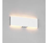 Trio Lighting Aplique de pared LED recargable Conchita, ancho 22 cm, blanco, metal, CCT