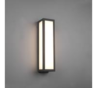 Trio Lighting Aplique LED para exterior Fuerte, antracita, aluminio, IP54