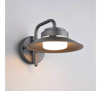 Trio Lighting Aplique para exterior Atrato, antracita, Ø 20 cm, metal