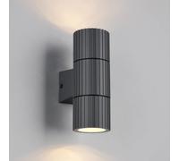 Trio Lighting Aplique para exterior Parana, antracita, altura 16 cm, metal, 2 luces.