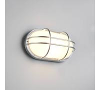 Trio Lighting Aplique para exterior Tumen, color zinc, ancho 26 cm, metal, IP44