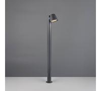 Trio Lighting Bolardo luminoso Beni, negro mate, altura 100 cm, metal