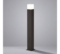 Trio Lighting Bolardo luminoso HUDSON, antracita, altura 80 cm, metal, IP44