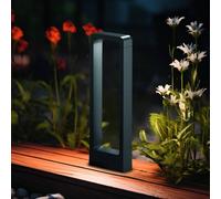 Trio Lighting Bolardo luminoso LED RENO, antracita, altura 50 cm, metal, IP54