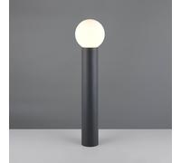 Trio Lighting Bolardo luminoso Mures, antracita, altura 80 cm, metal