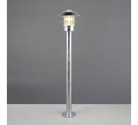 Trio Lighting Bolardo luminoso Ruvuuma, color zinc, altura 100 cm, metal, IP44