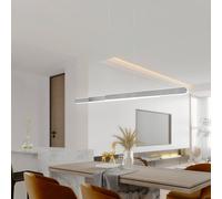 Trio Lighting Colgante LED Helios extensible dim CCT aluminio