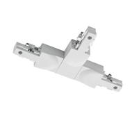 Trio Lighting Conector en T DUOline, conductor de protección derecho blanco mate