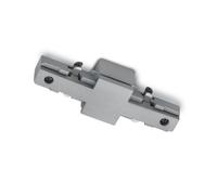 Trio Lighting Conector recto DUOline sistema bifásico, titanio