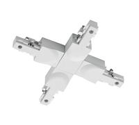 Trio Lighting Conector X DUOline riel bifásico, blanco mate