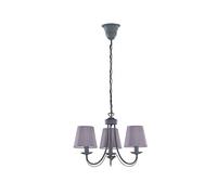 Trio Lighting Cortez Lámpara E14, 28 W, Gris, 47 x 47 x 150 cm