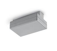 Trio Lighting Entrada flexible para carril DUOline, titanio