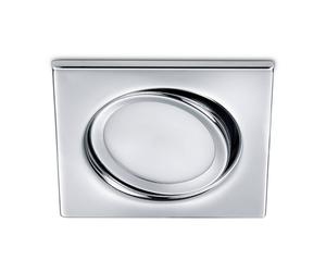 Trio Lighting Foco empotrado LED giratorio Rila en cromo