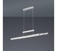 Trio Lighting Lámpara colgante LED Trajan, 2700-5000 K, níquel mate