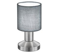 Trio Lighting Lámpara de mesa gris Garda
