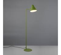 Trio Lighting Lámpara de pie Cosima, verde, altura 126 cm, metal