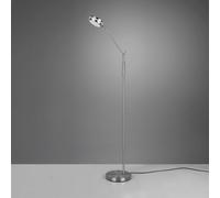 Trio Lighting Lámpara de pie LED Franklin, regulador con sensor, níquel mate