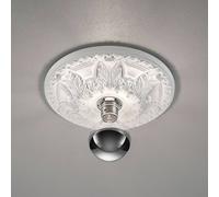 Trio Lighting Lámpara de techo Lilly, yeso, estuco Ø 30 cm True