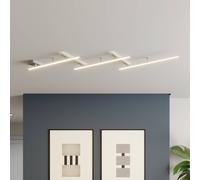 Trio Lighting Lámpara LED de techo orientable Indira, atenuable, níquel