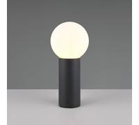 Trio Lighting Lámpara sobremuro Mures, antracita, altura 40 cm, metal