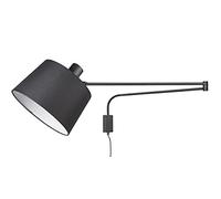 Trio Lighting Leuchten lámpara de Pared, Negro Mate (200600132)