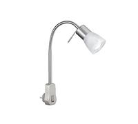 Trio Lighting Levisto Foco, Níquel Mate, 22 X 4.7 X 40 cm