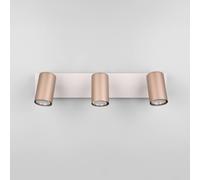 Trio Lighting Marley downlight de techo marrón/gris claro 48 x 9 cm 3 luces de metal True