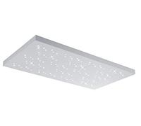 Trio Lighting - Plafón decorativo moderno Titus, LED integrado 80% ahorro de energía, Material Metal, Color Blanco mate