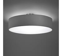 Trio Lighting Plafón Hotel, níquel mate/gris, Ø 50 cm