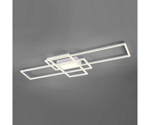 Trio Lighting Plafón LED Irvine 3.000-6.500 K, blanco mate