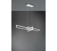 TRIO LIGHTING SALINAS SUSPENSIÓN LED TRIPLE RECTÁNGULO BLANCO CON AJUSTE DE IN