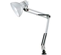 Trio Lighting Sobremesa 1xE27 Con Clip Blanco Tajo Trio Iluminación